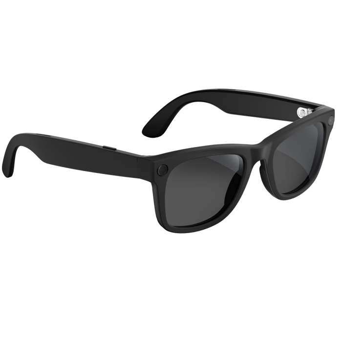 Smart glasses with camera video record