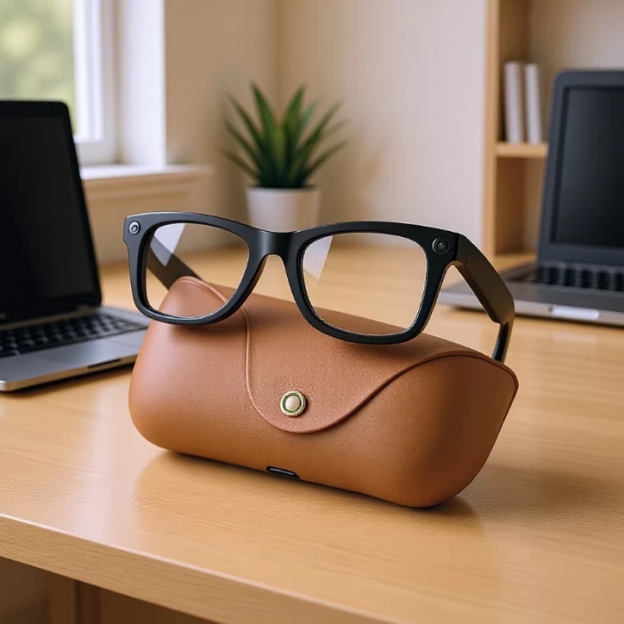 Smart glasses with camera video record